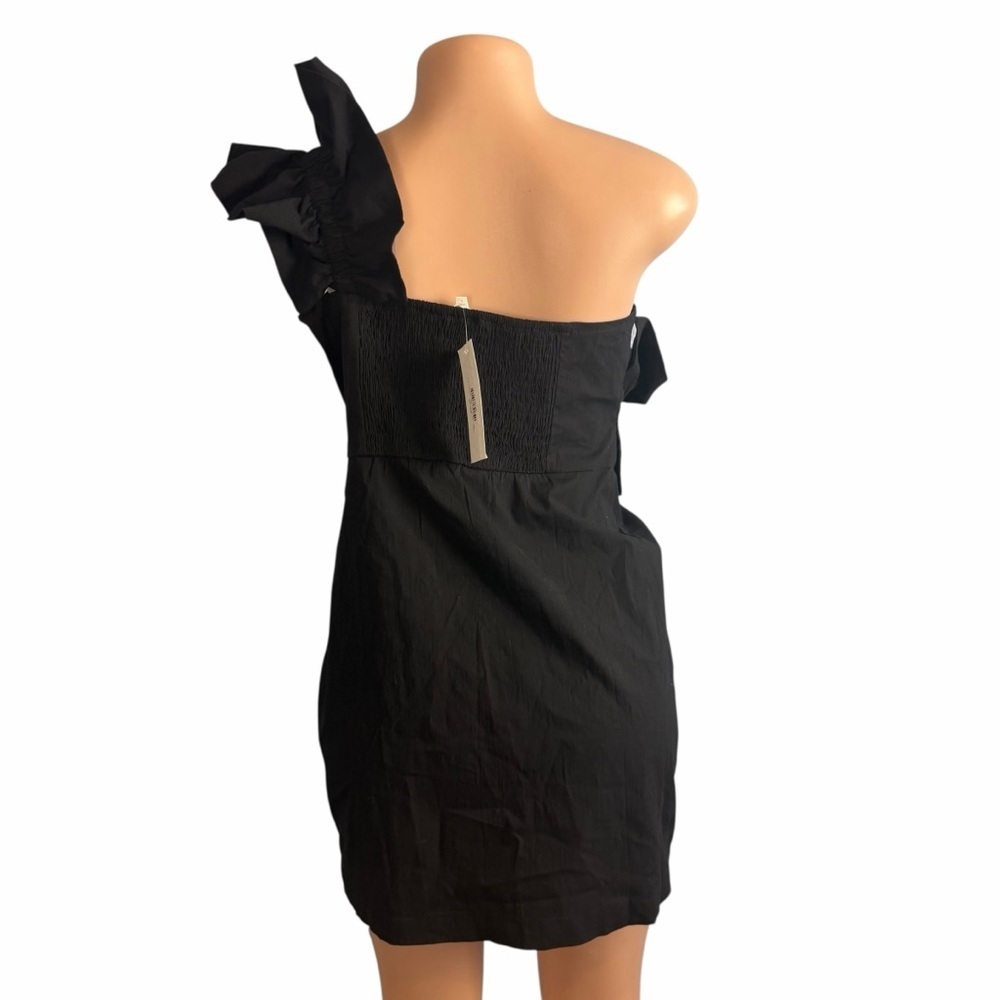 TCEC Black One-Shoulder Ruffle Dress - Picture 6 of 10